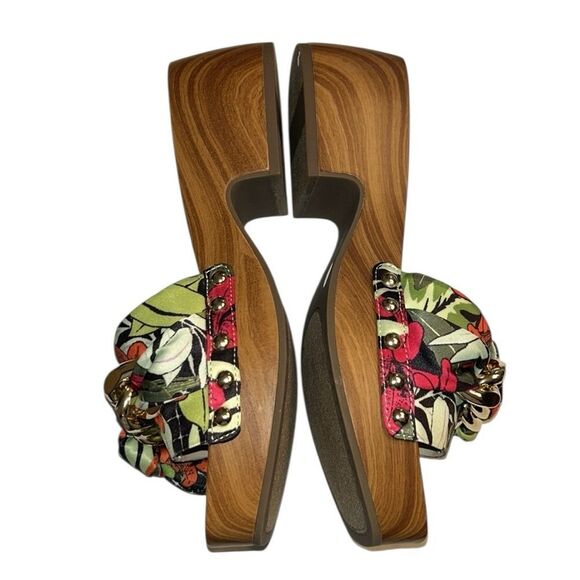 Jessica Simpson Floral Print Slip on Sandals(Size 6M) - Picture 5 of 8